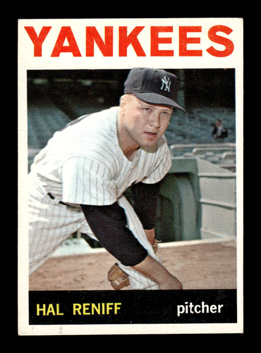 1964 Topps #36 Hal Reniff New York Yankees EX HOF-10005832