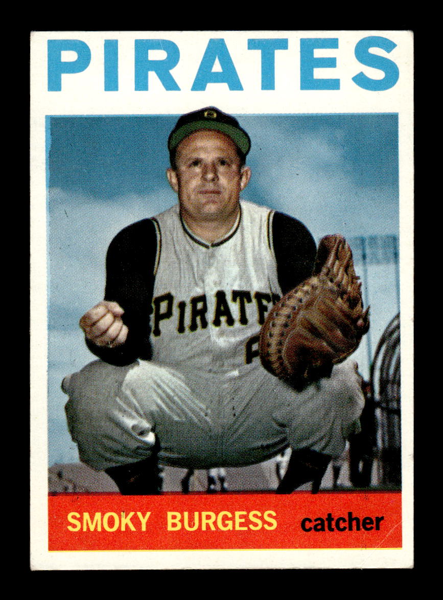 1964 Topps #37 Smoky Burgess Pittsburgh Pirates EX HOF-10005833