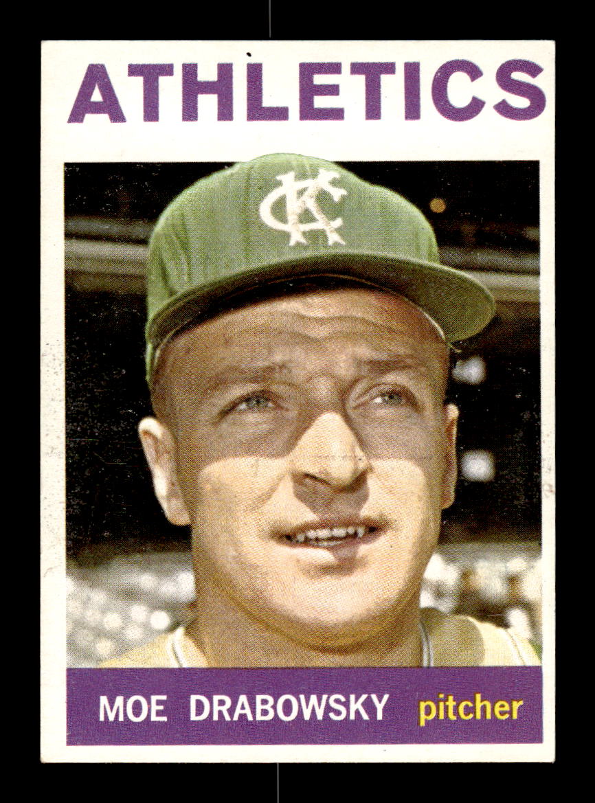 1964 Topps #42 Moe Drabowsky Kansas City Athletics EX HOF-10005836