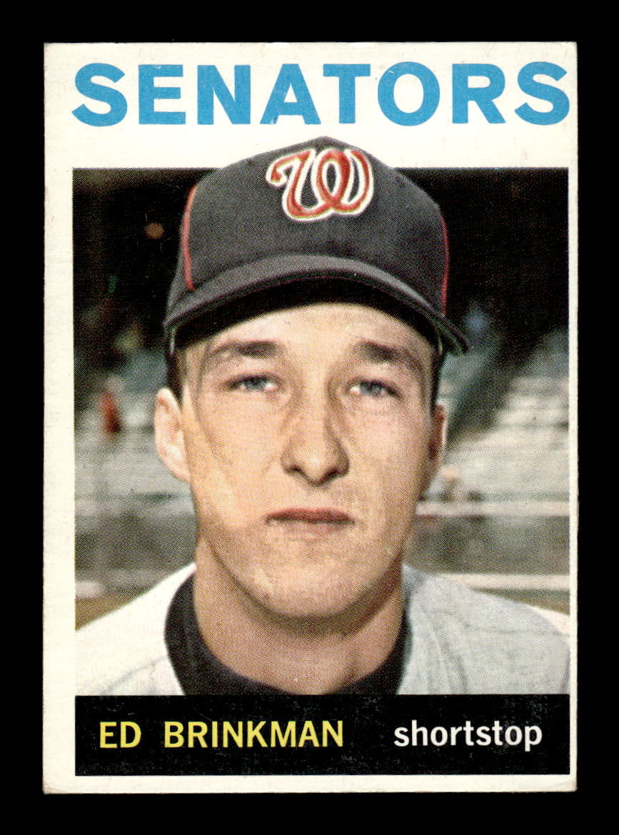 1964 Topps #46 Ed Brinkman Washington Senators EX HOF-10005840