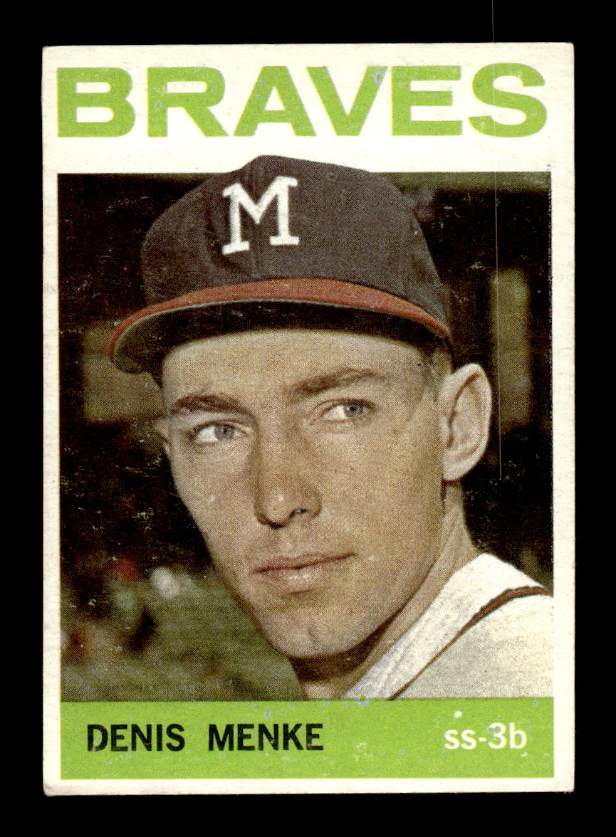 1964 Topps #53 Denis Menke Milwaukee Braves EX HOF-10005845