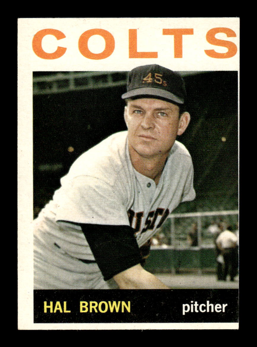 1964 Topps #56 Hal Brown Houston Colt .45s EX HOF-10005847