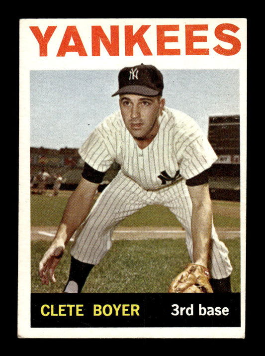 1964 Topps #69 Clete Boyer New York Yankees EX HOF-10005855