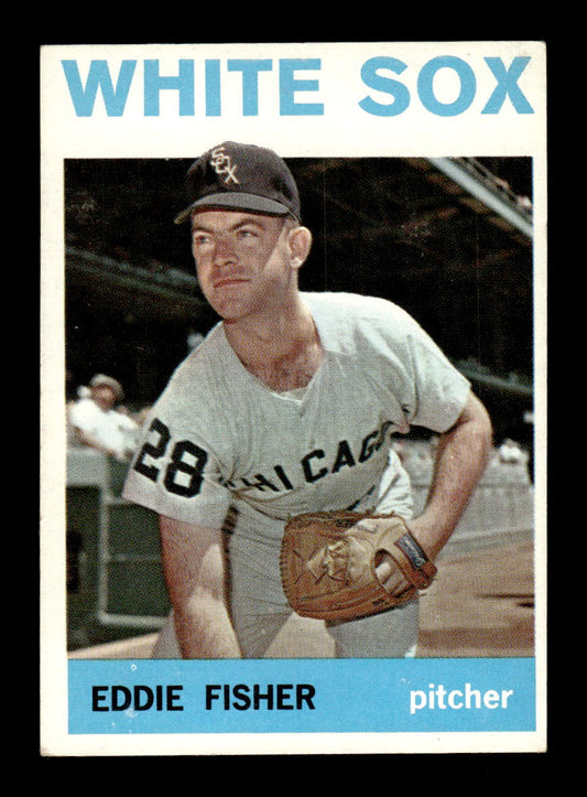 1964 Topps #66 Eddie Fisher Chicago White Sox EX HOF-10005856