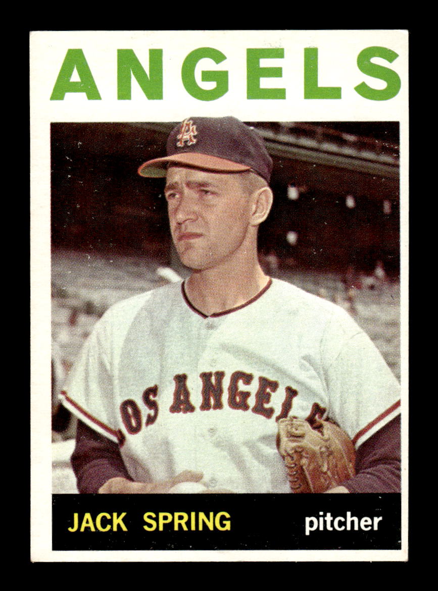 1964 Topps #71 Jack Spring Los Angeles Angels EX HOF-10005858