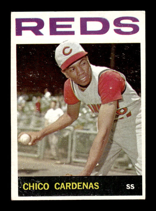 1964 Topps #72 Chico Cardenas Cincinnati Reds EX HOF-10005859