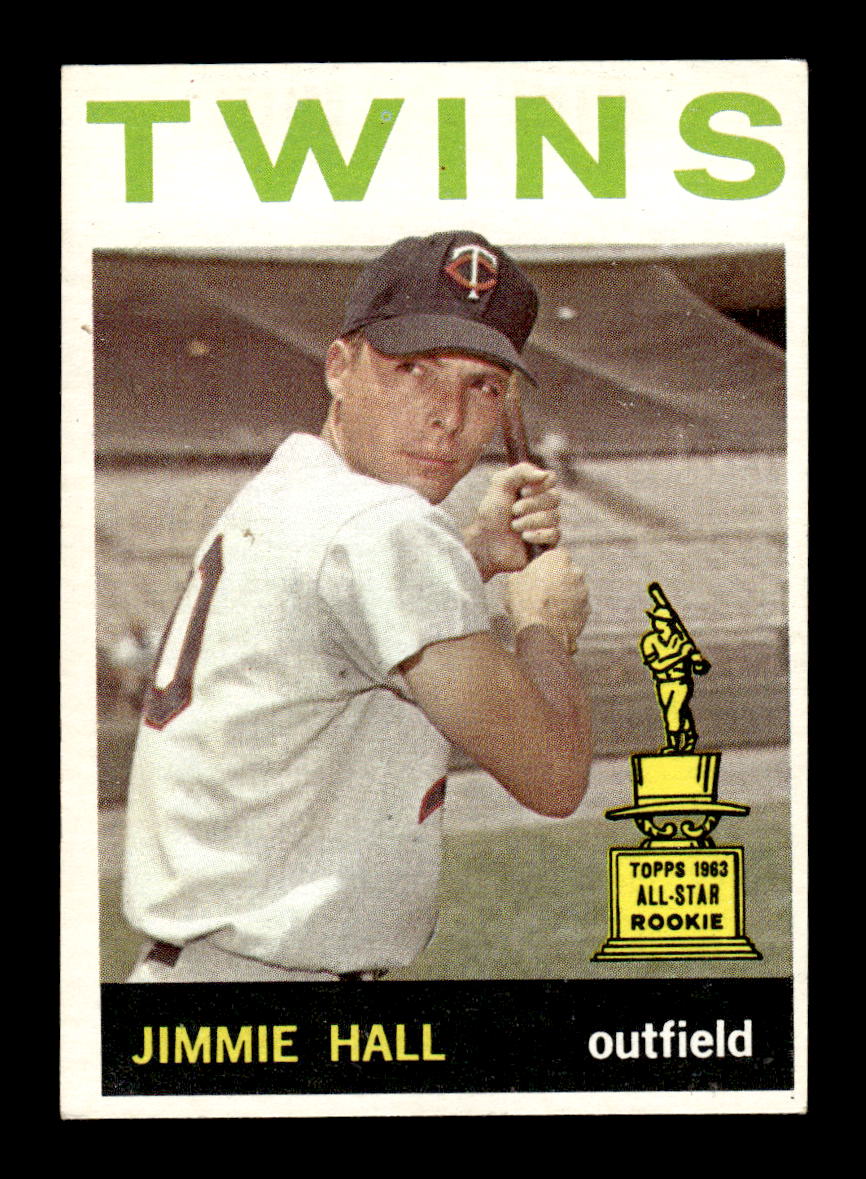 1964 Topps #73 Jimmie Hall Minnesota Twins EX HOF-10005860