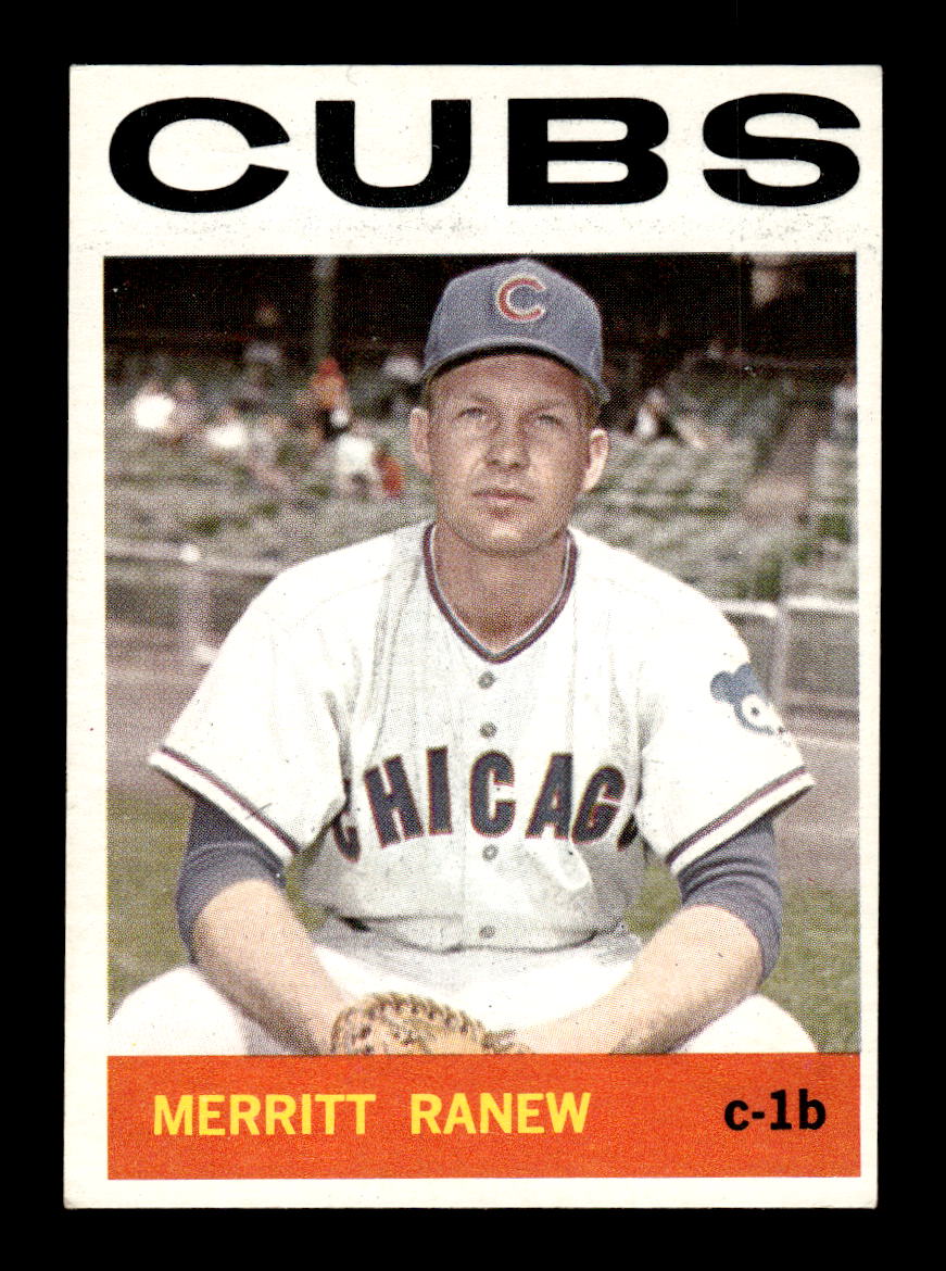 1964 Topps #78 Merritt Ranew Chicago Cubs EX HOF-10005864