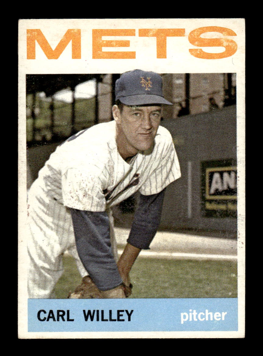 1964 Topps #84 Carl Willey New York Mets EX HOF-10005869