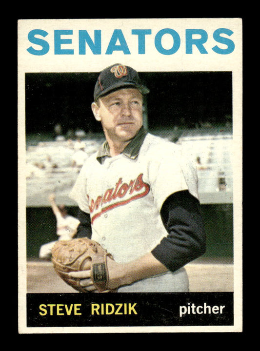 1964 Topps #92 Steve Ridzik Washington Senators EX HOF-10005876