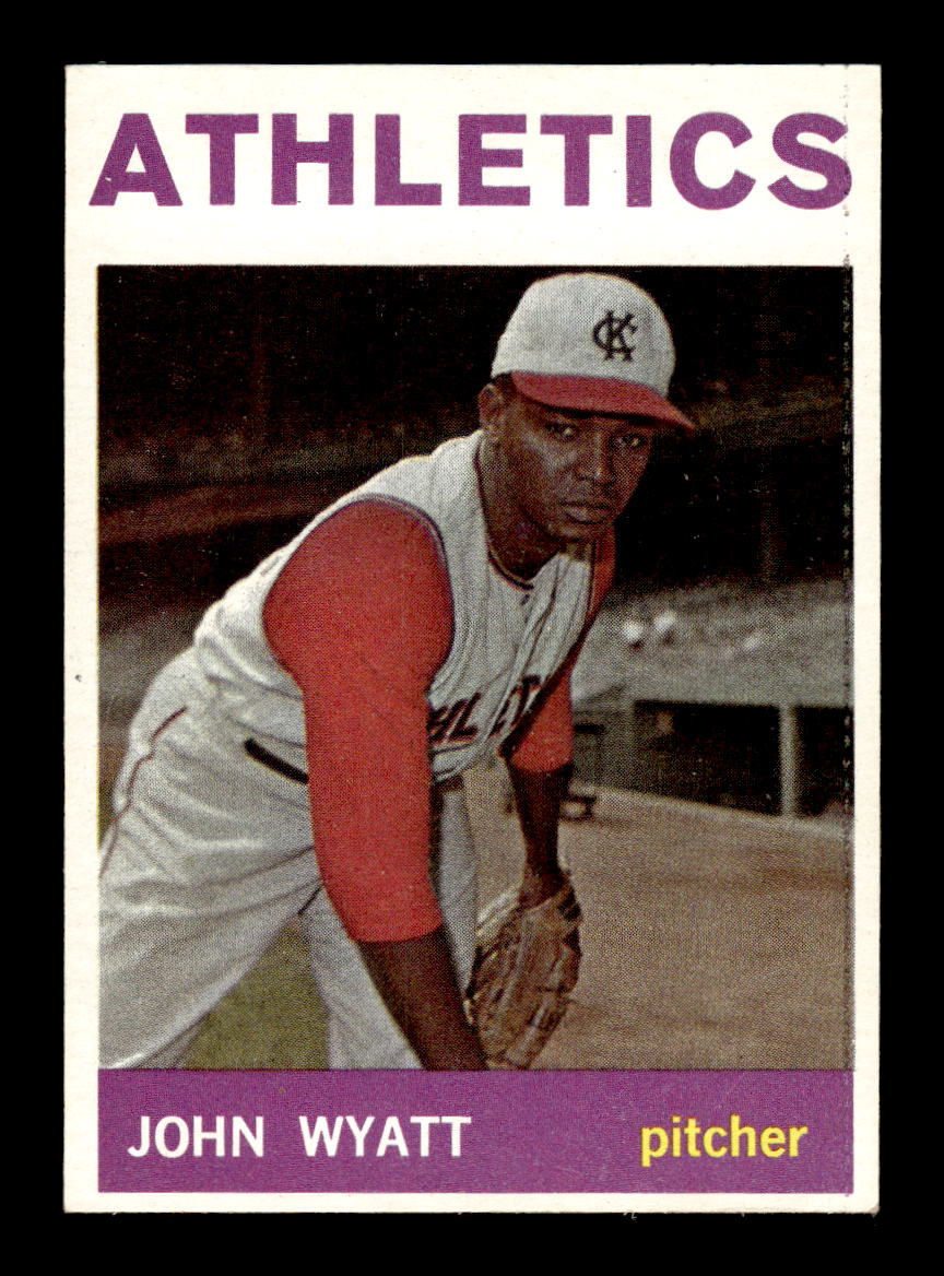 1964 Topps #108 John Wyatt Kansas City Athletics EX HOF-10005884
