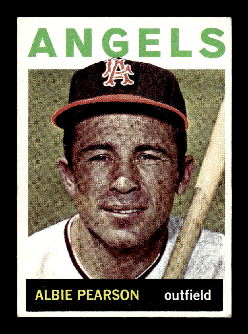 1964 Topps #110 Albie Pearson Los Angeles Angels EX HOF-10005885