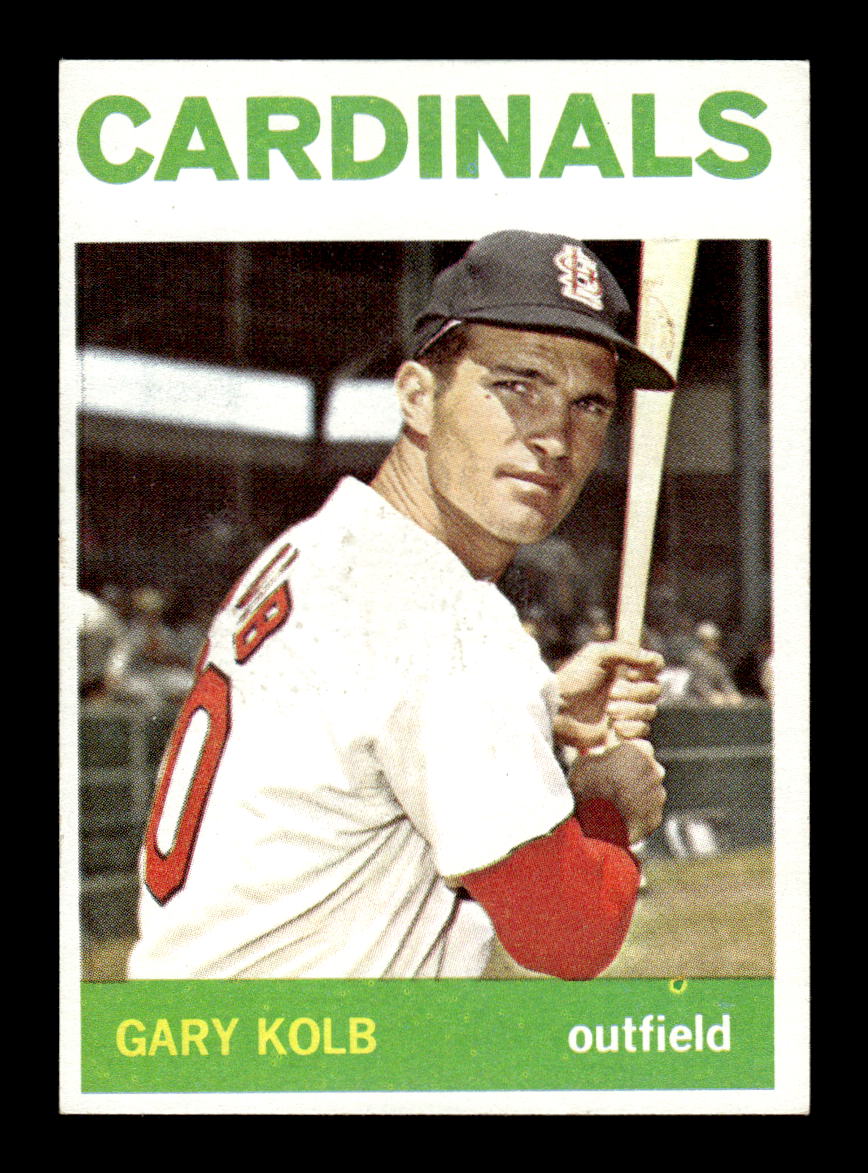 1964 Topps #119 Gary Kolb St. Louis Cardinals EX HOF-10005892