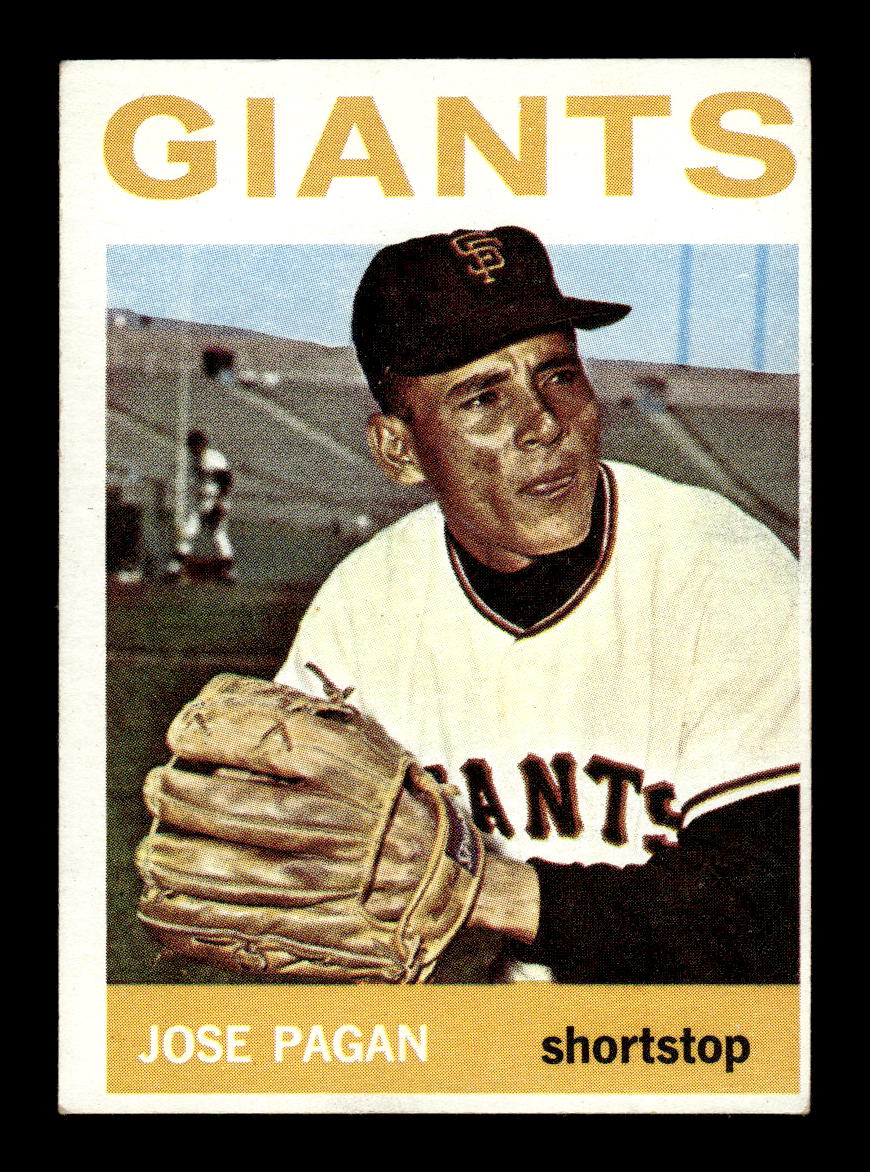 1964 Topps #123 Jose Pagan San Francisco Giants EX HOF-10005895