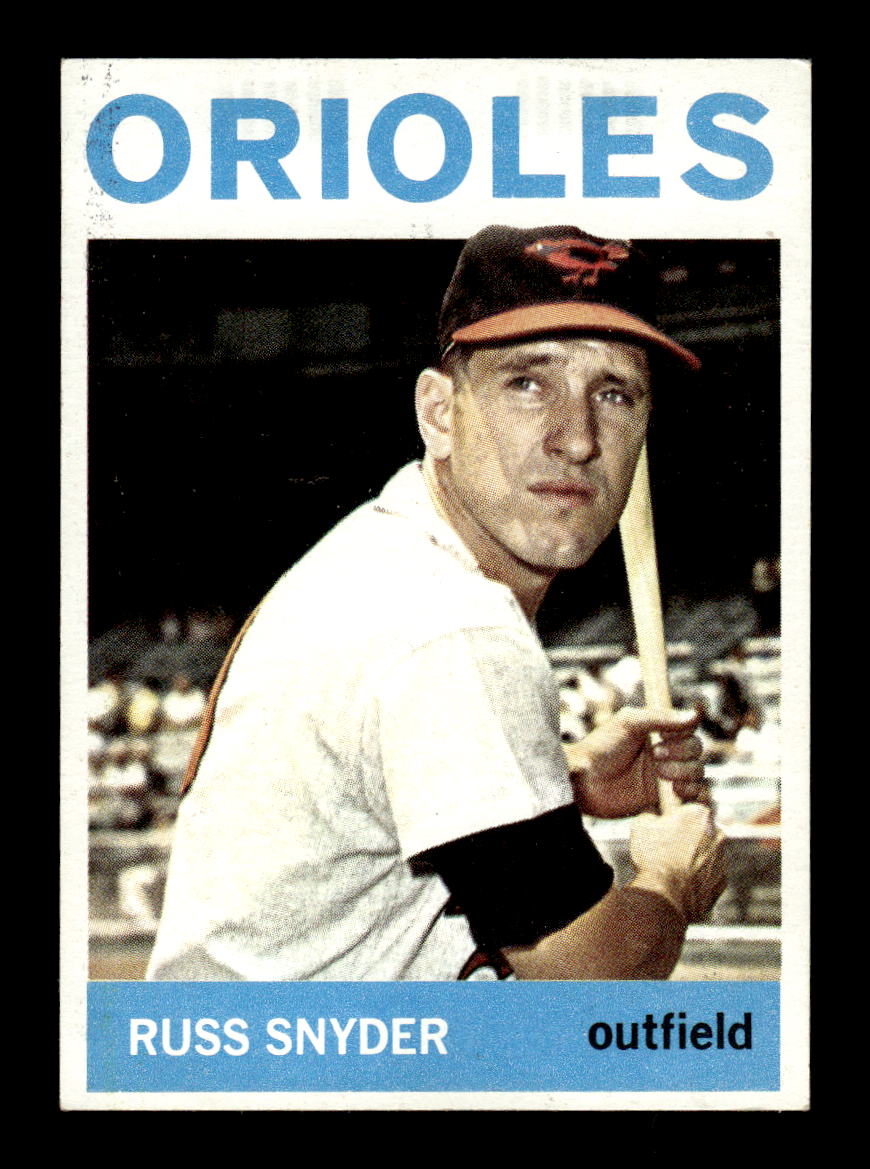 1964 Topps #126 Russ Snyder Baltimore Orioles EX HOF-10005897