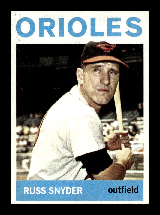 1964 Topps #126 Russ Snyder Baltimore Orioles EX HOF-10005897