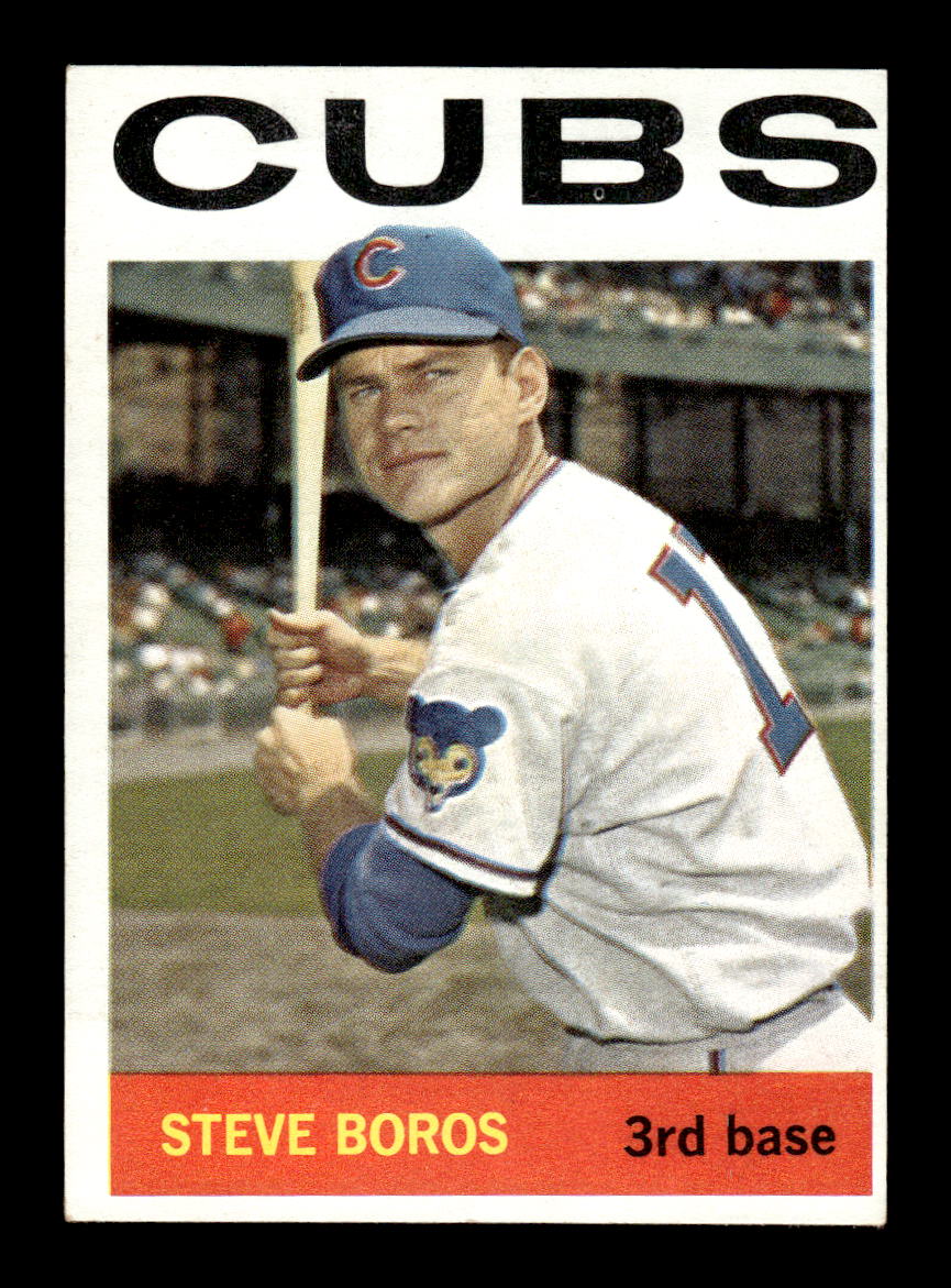 1964 Topps #131 Steve Boros Chicago Cubs EX HOF-10005901
