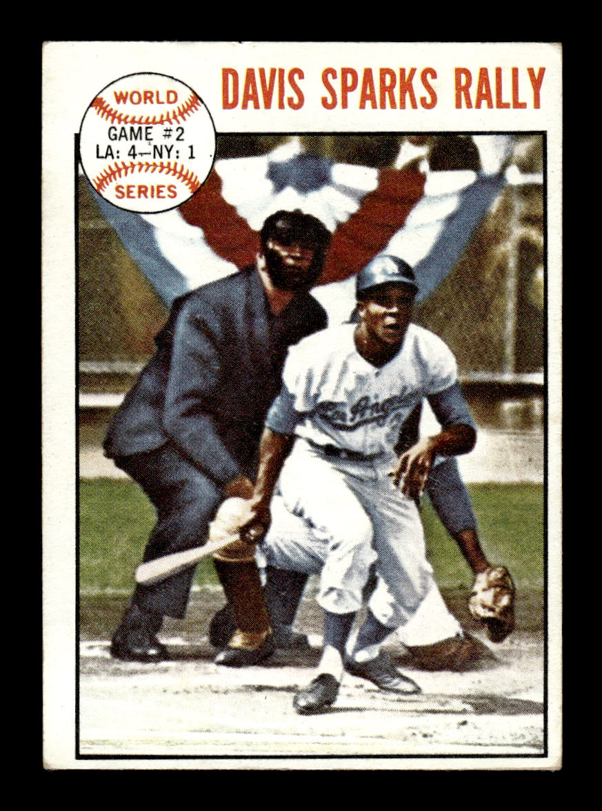 1964 Topps #137 World Series Game #2 - Davis Sparks Rally EX HOF-10005904