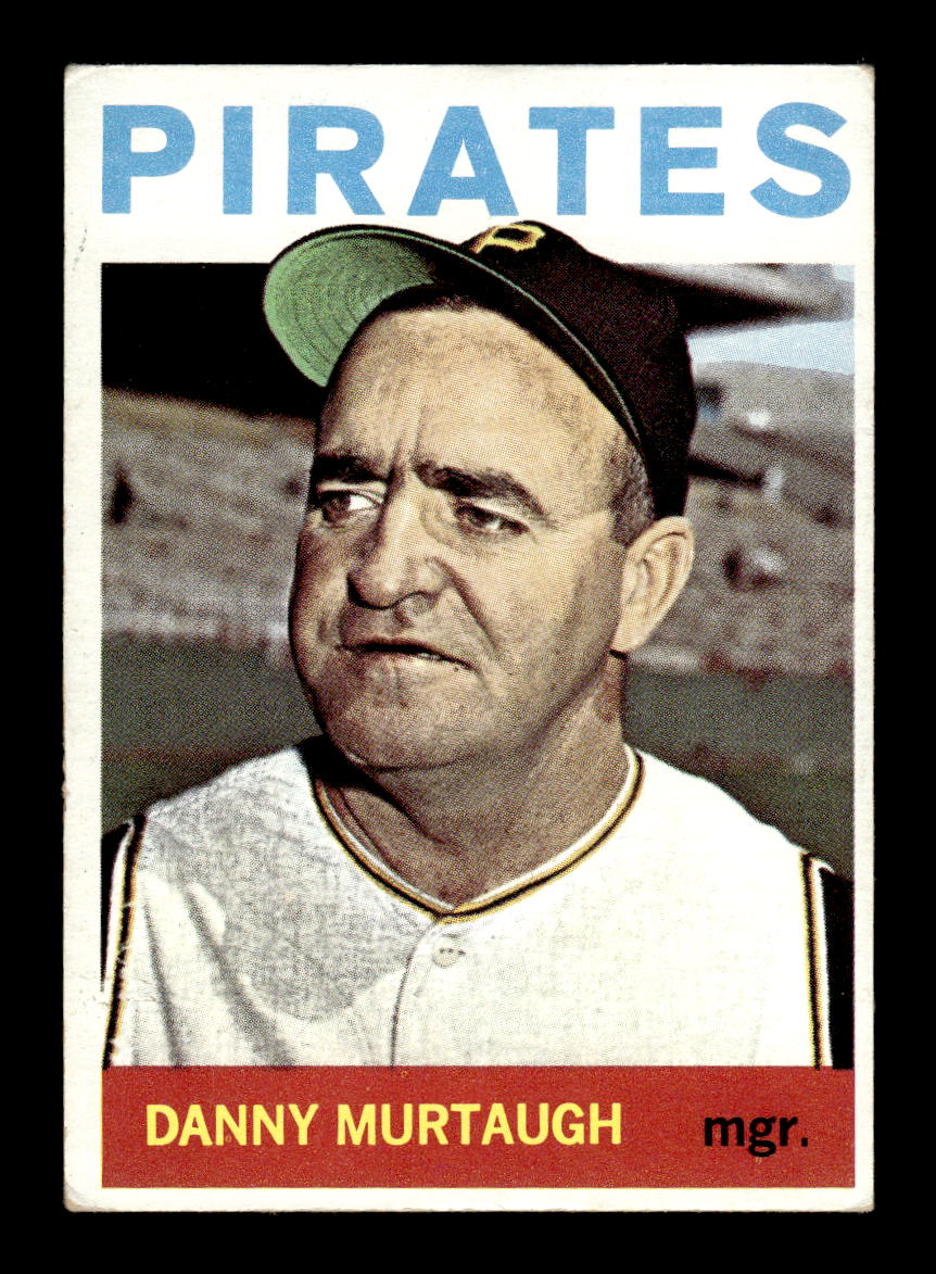 1964 Topps #141 Danny Murtaugh Pittsburgh Pirates EX HOF-10005908