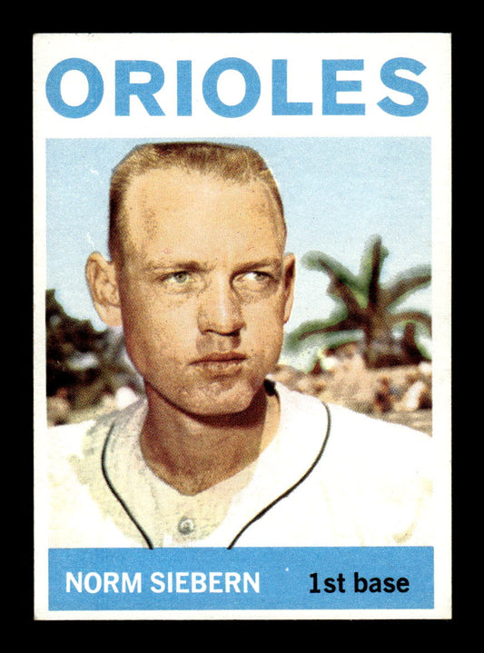 1964 Topps #145 Norm Siebern Baltimore Orioles EX HOF-10005911