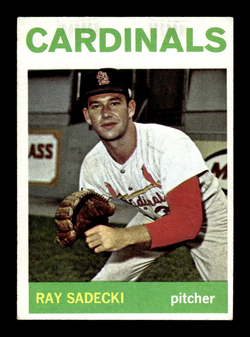 1964 Topps #147 Ray Sadecki St. Louis Cardinals EX HOF-10005912