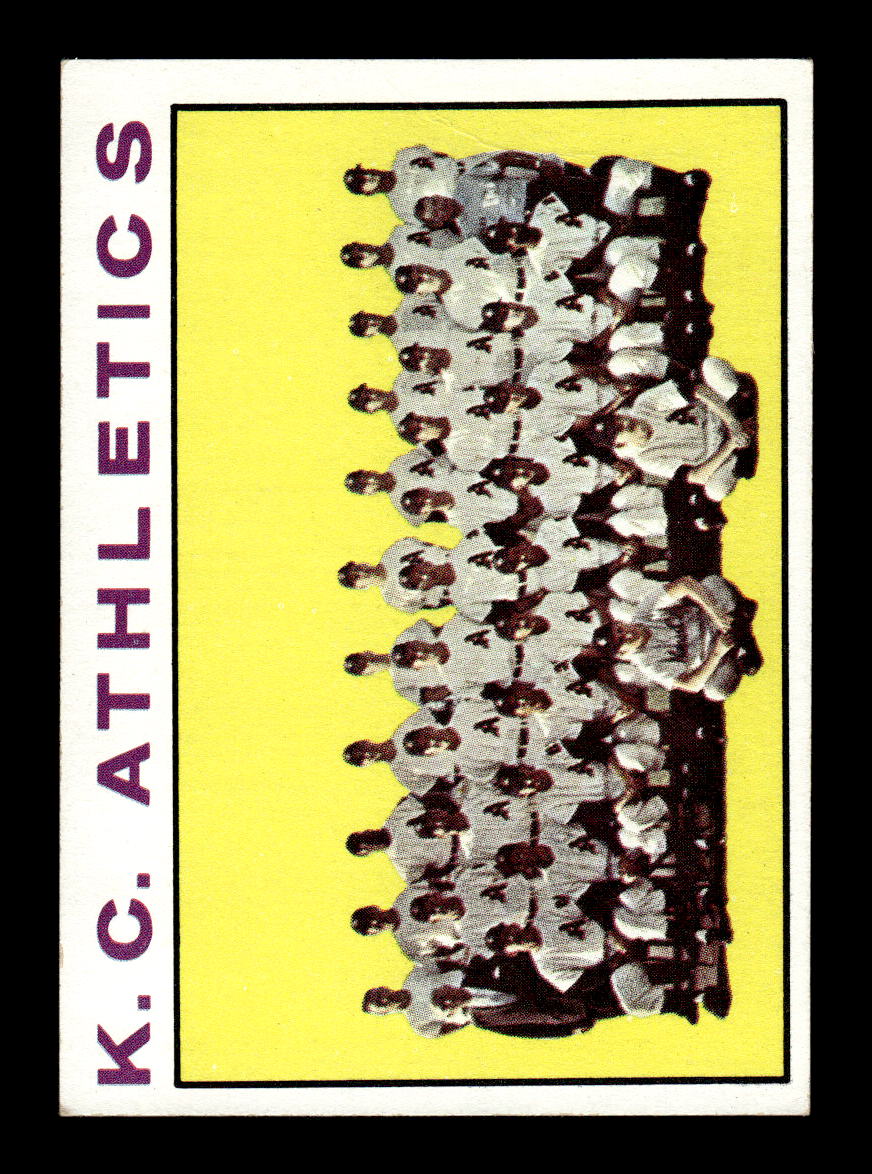 1964 Topps #151 K. C. Athletics Kansas City Athletics EX HOF-10005915