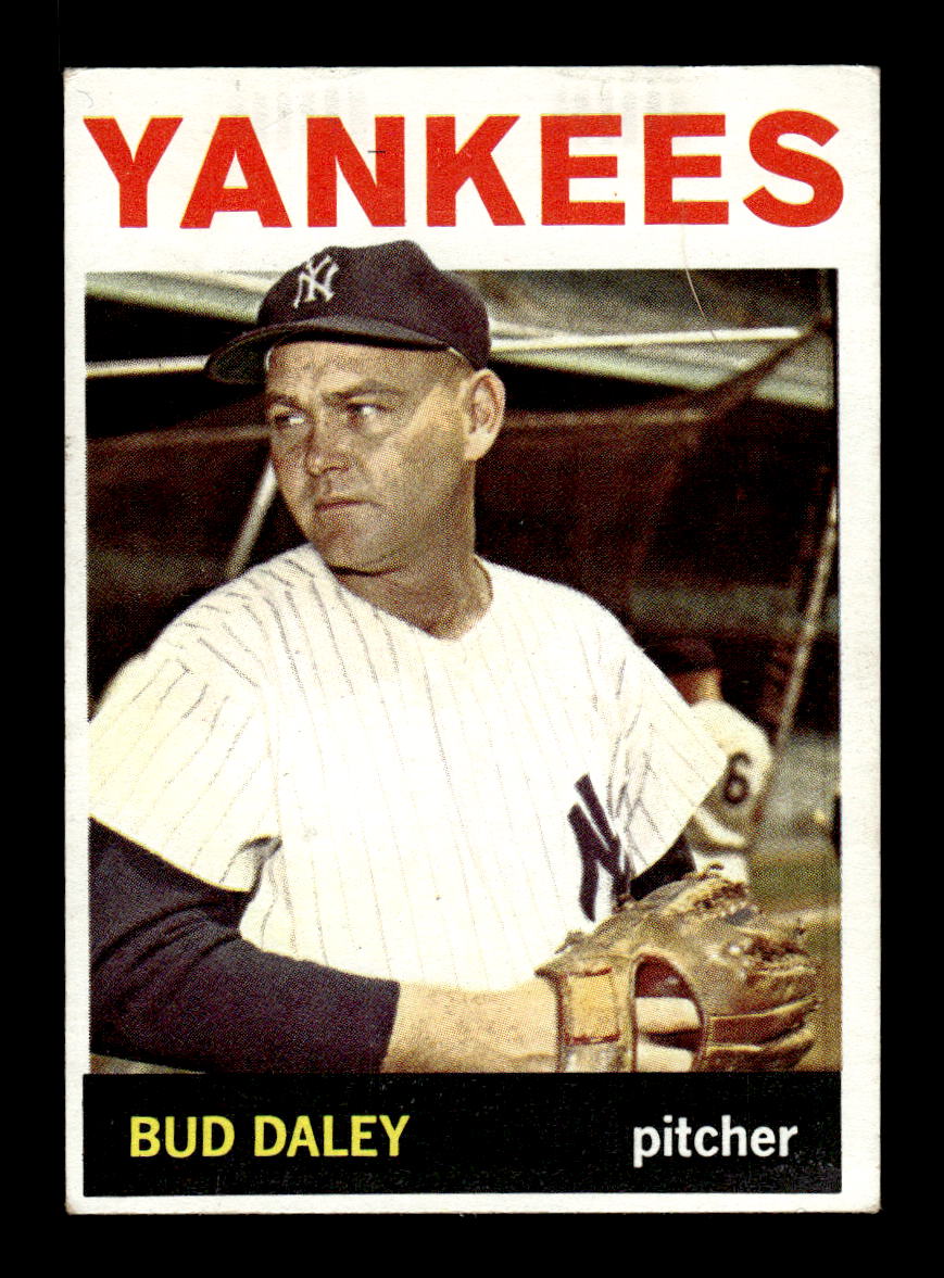 1964 Topps #164 Bud Daley New York Yankees EX HOF-10005927