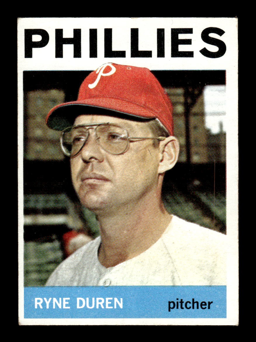 1964 Topps #173 Ryne Duren Philadelphia Phillies EX HOF-10005935