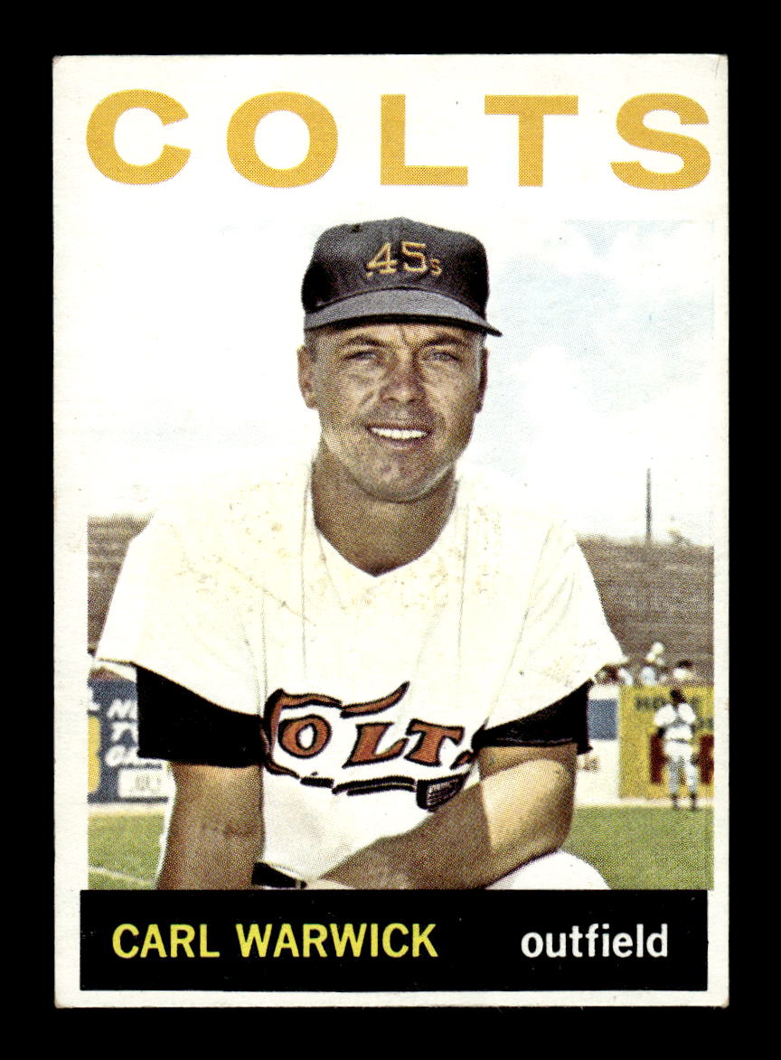 1964 Topps #179 Carl Warwick Houston Colt .45s EX HOF-10005938
