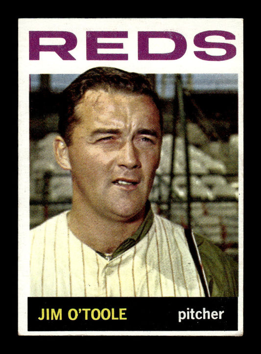 1964 Topps #185 Jim O'Toole Cincinnati Reds EX HOF-10005942