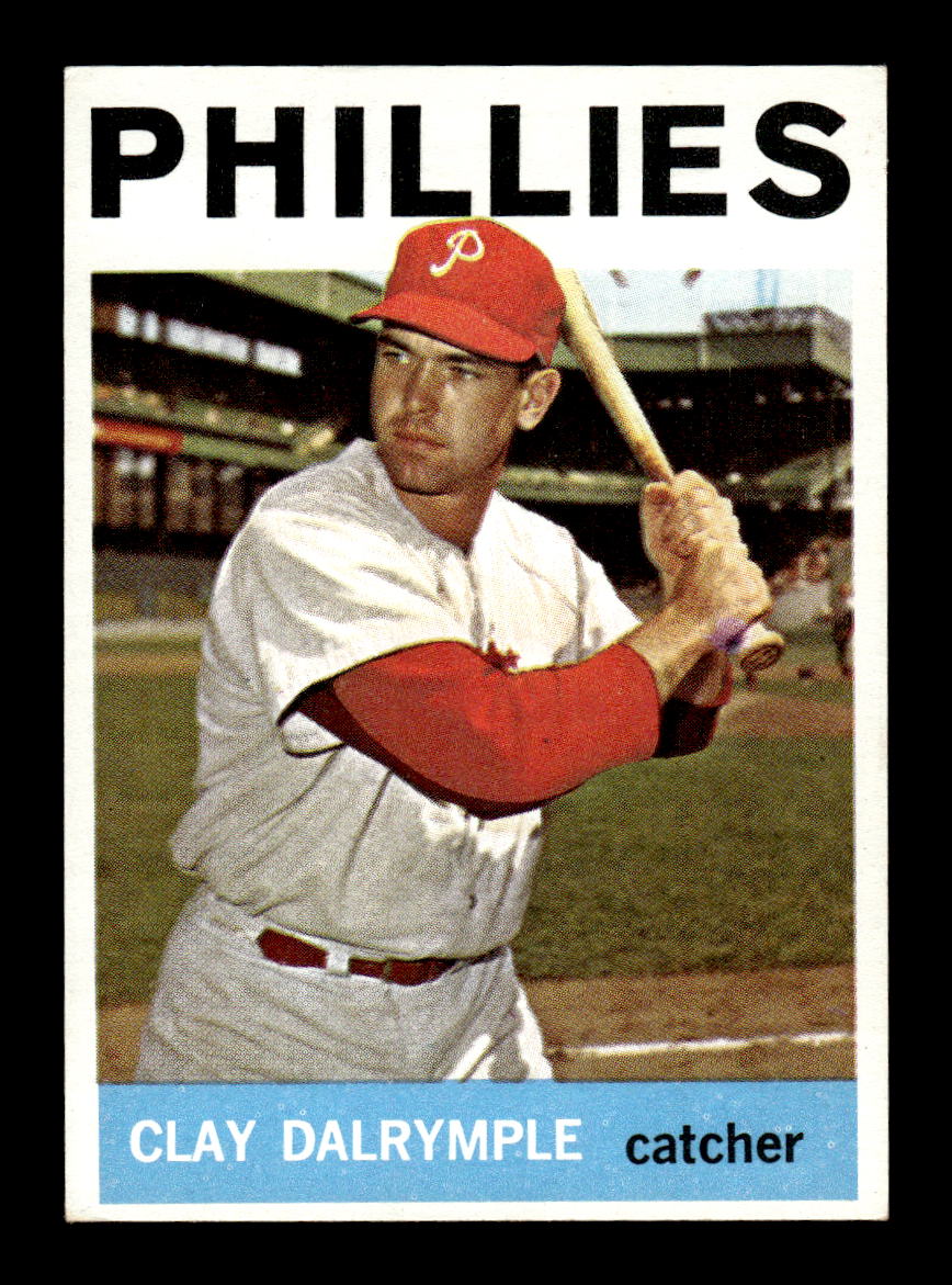 1964 Topps #191 Clay Dalrymple Philadelphia Phillies EX HOF-10005946