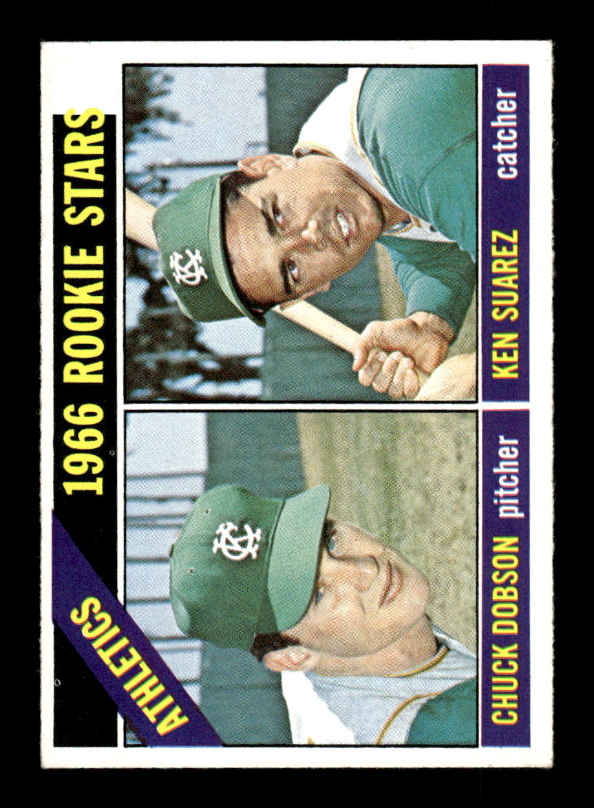 1966 Topps #588 Athletics 1966 Rookie Stars EX - HI# HOF-10005962