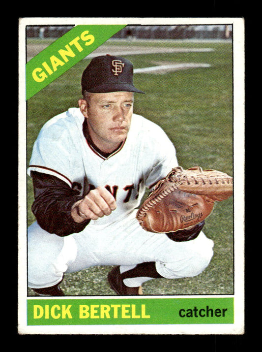 1966 Topps #587 Dick Bertell San Francisco Giants EX - HI# HOF-10005963