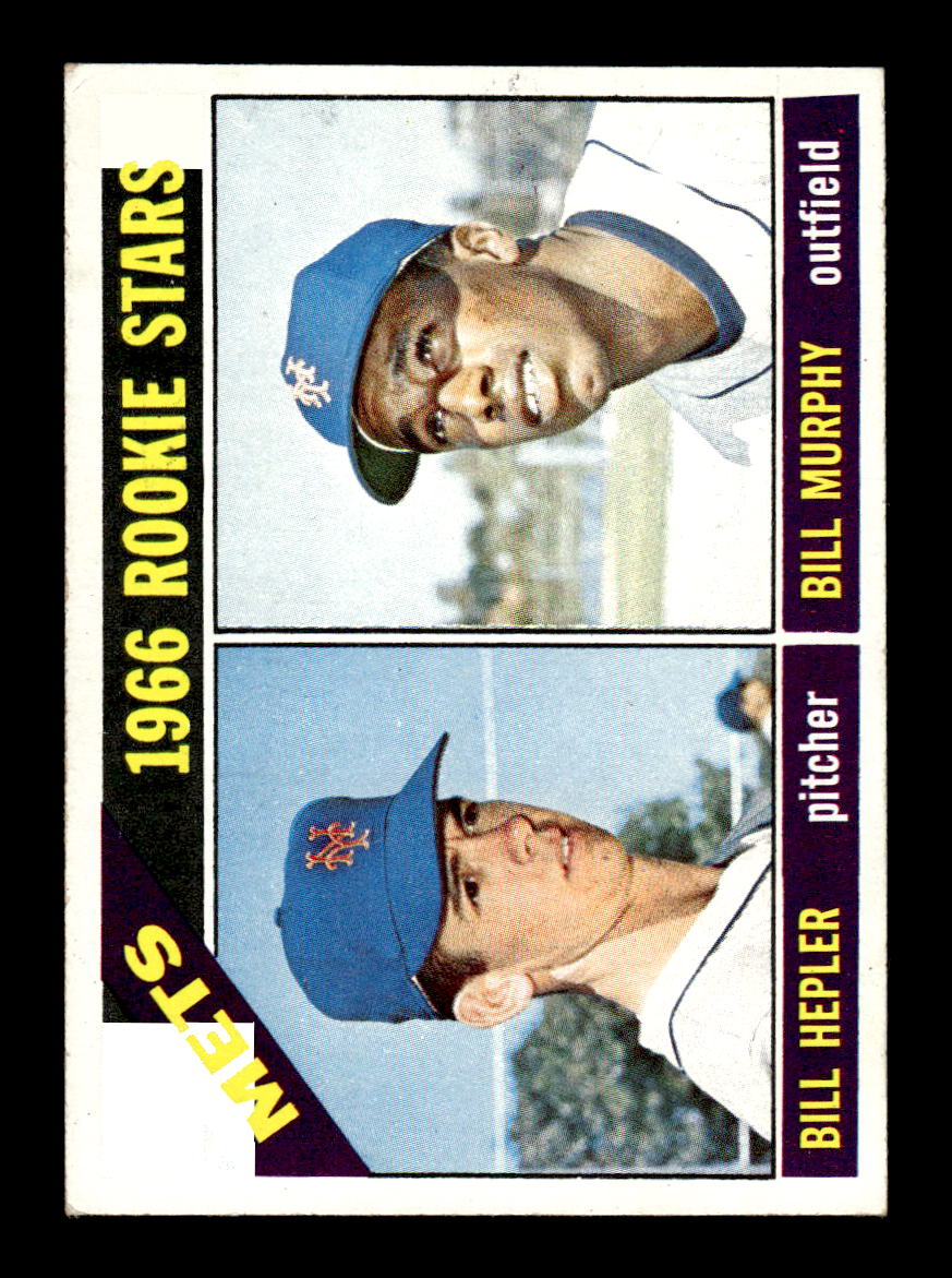 1966 Topps #574 Mets 1966 Rookie Stars EX - HI# HOF-10005968