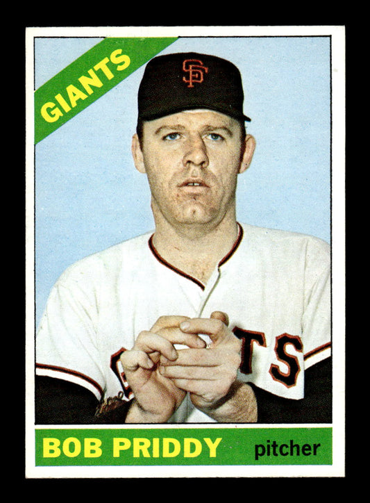 1966 Topps #572 Bob Priddy San Francisco Giants EX - HI# HOF-10005969