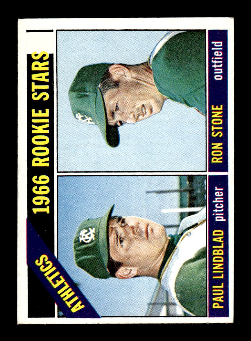 1966 Topps #568 Athletics 1966 Rookie Stars EX - HI# HOF-10005972