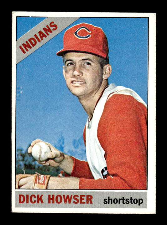 1966 Topps #567 Dick Howser Cleveland Indians EX - HI# HOF-10005973