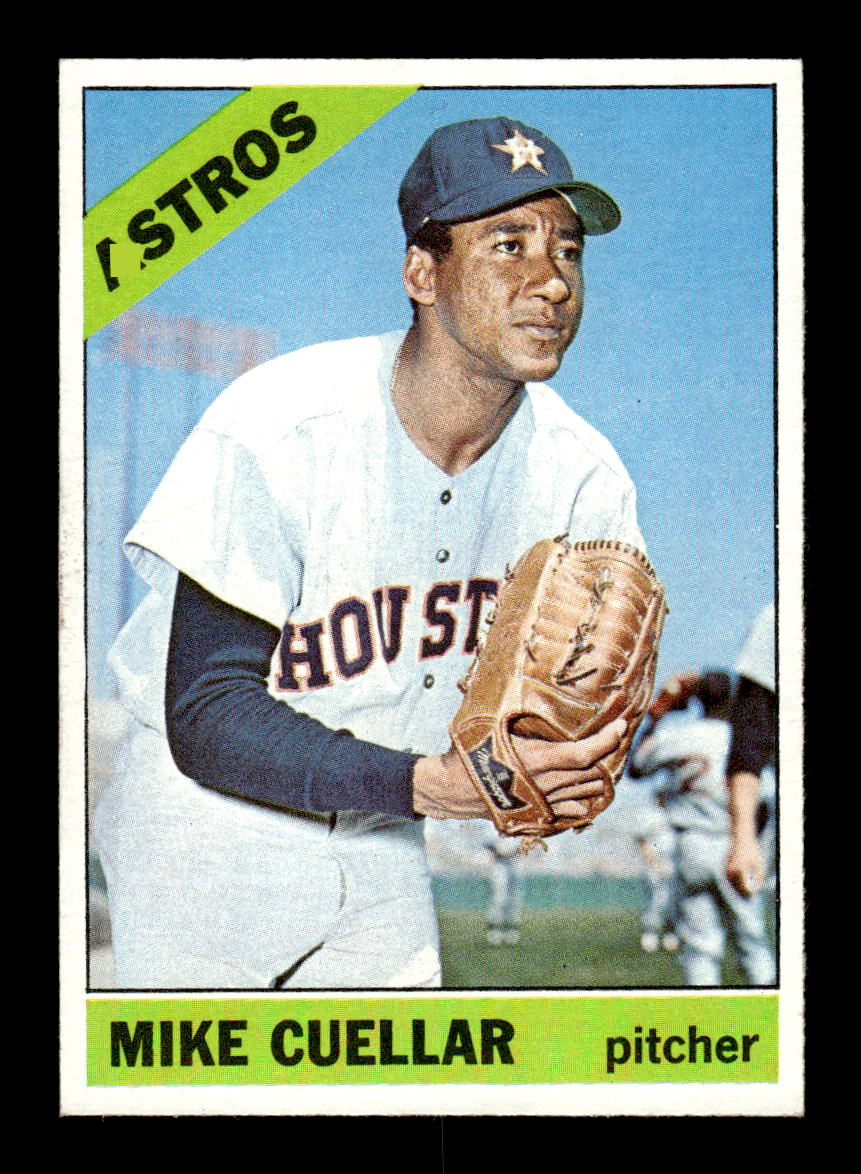 1966 Topps #566 Mike Cuellar Houston Astros EX - HI# HOF-10005974
