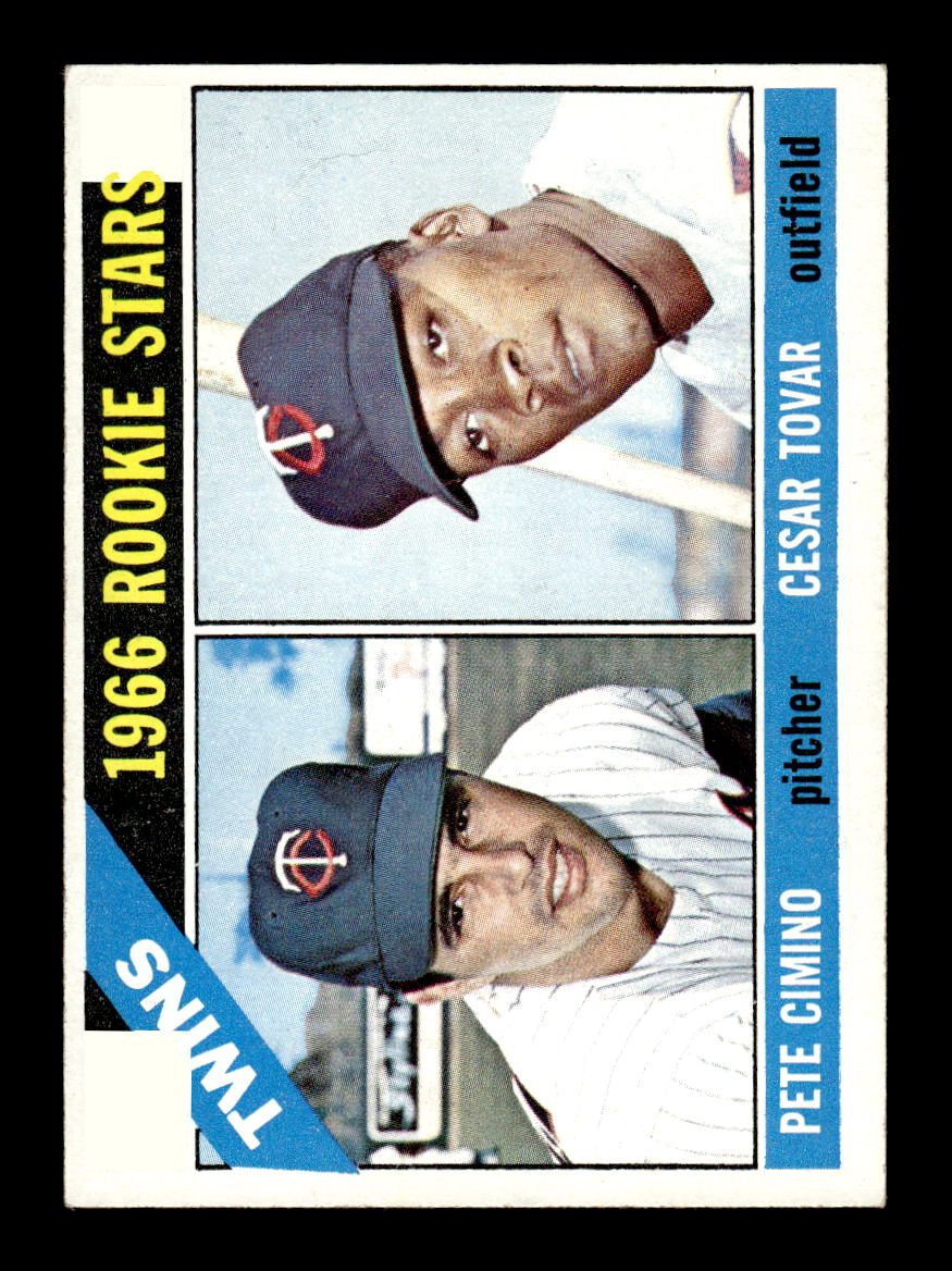 1966 Topps #563 Twins 1966 Rookie Stars EX - HI# HOF-10005977