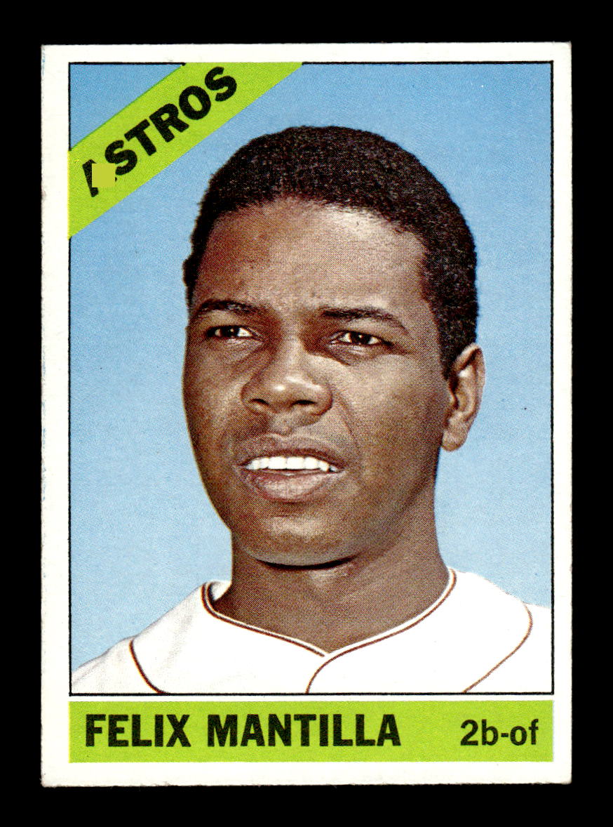 1966 Topps #557 Felix Mantilla Houston Astros EX - HI# HOF-10005981