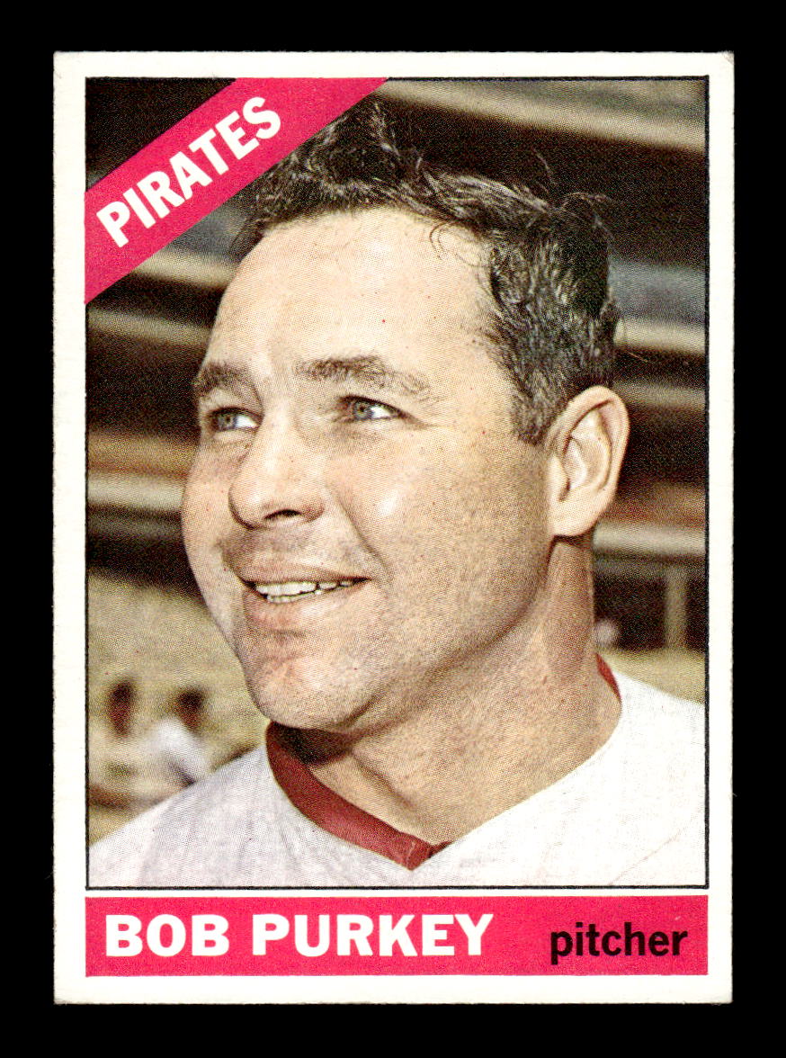 1966 Topps #551 Bob Purkey Pittsburgh Pirates EX - HI# HOF-10005985