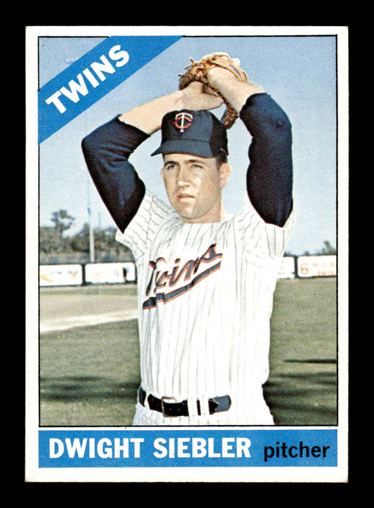 1966 Topps #546 Dwight Siebler Minnesota Twins EX - HI# HOF-10005987