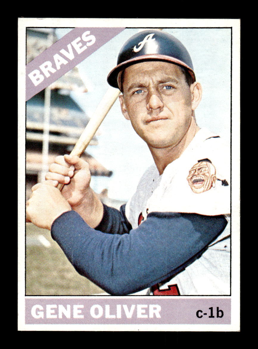 1966 Topps #541 Gene Oliver Atlanta Braves EX - HI# HOF-10005991