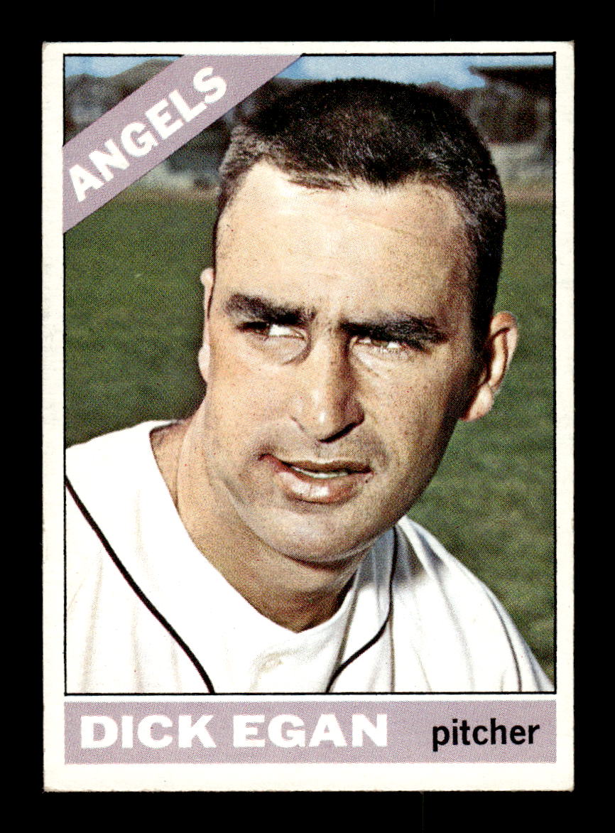 1966 Topps #536 Dick Egan California Angels EX - HI# HOF-10005995