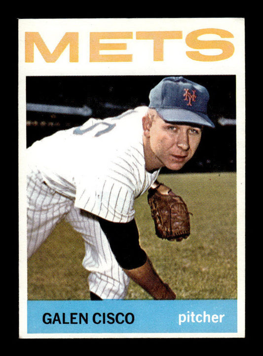 1964 Topps #202 Galen Cisco New York Mets EX HOF-10006005