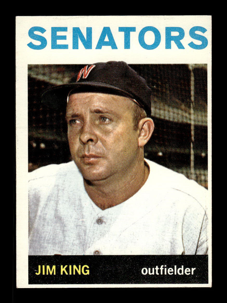 1964 Topps #217 Jim King Washington Senators EX HOF-10006017