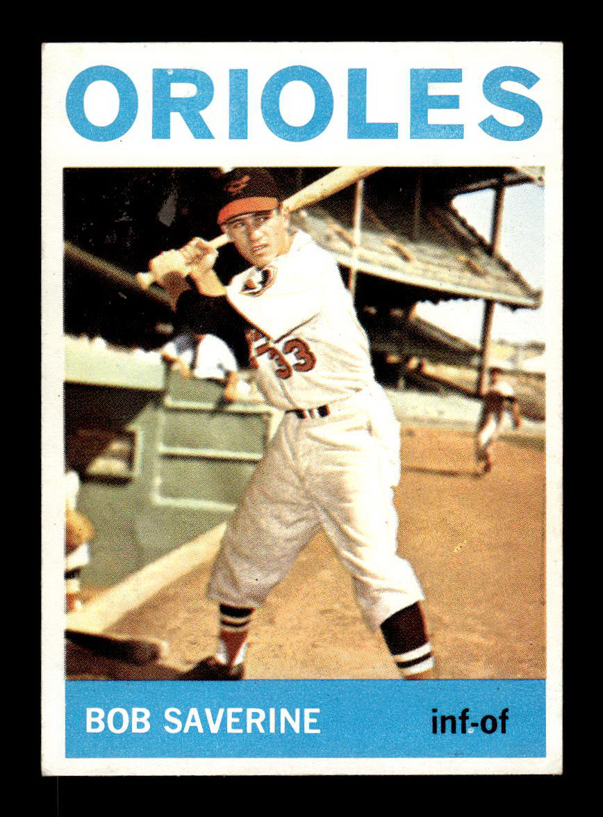 1964 Topps #221 Bob Saverine Baltimore Orioles EX HOF-10006020