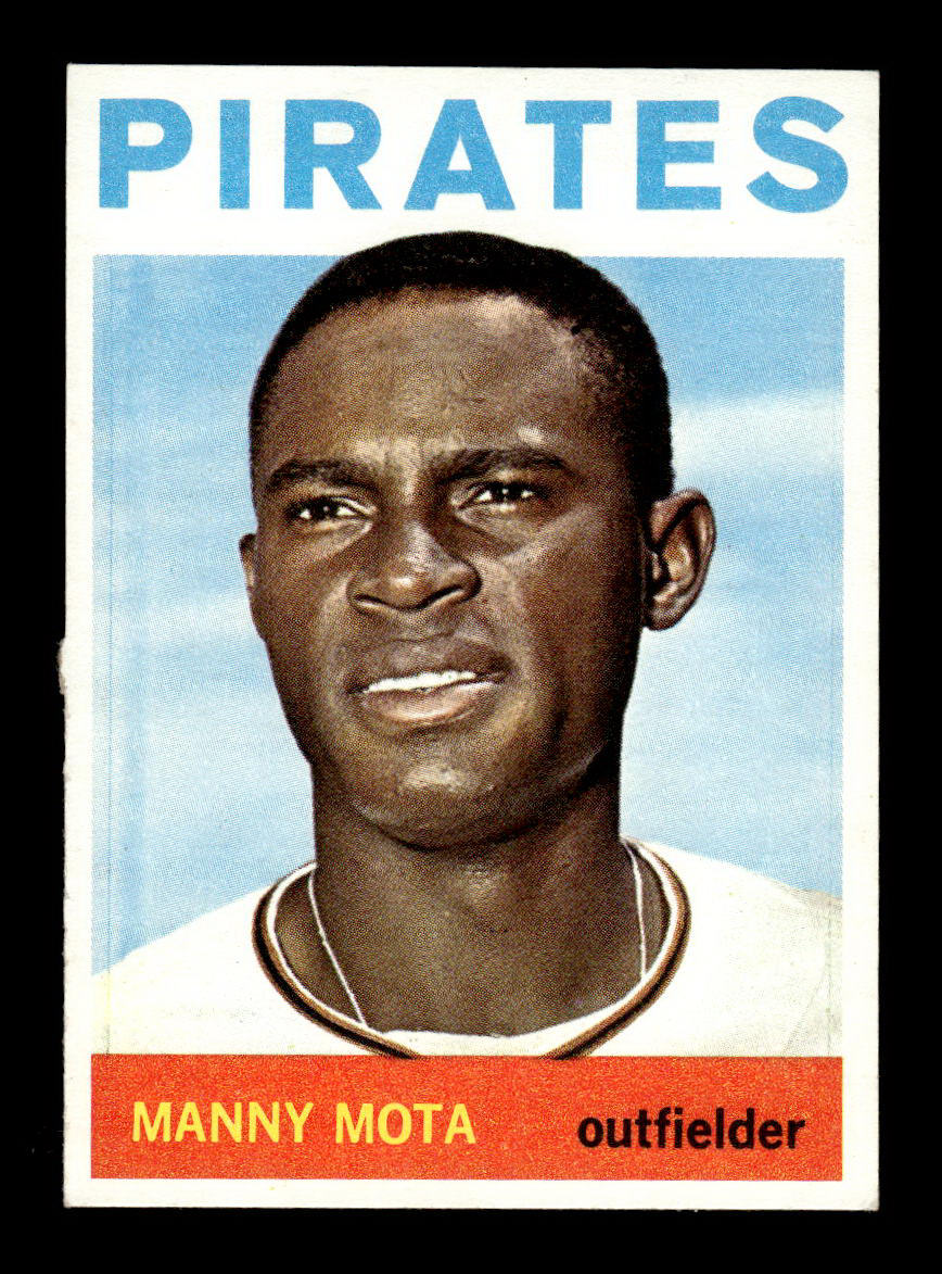 1964 Topps #246 Manny Mota Pittsburgh Pirates EX HOF-10006032