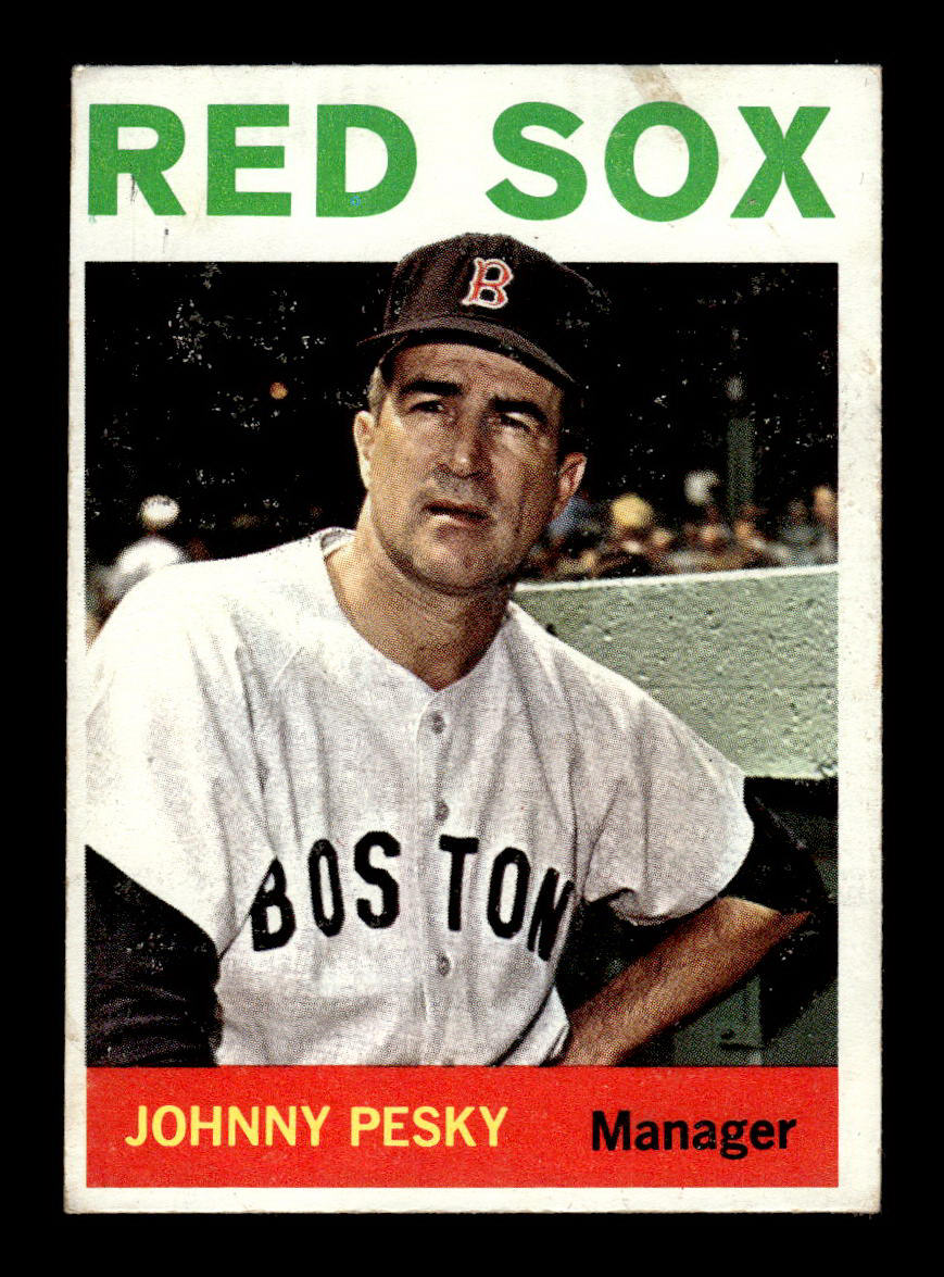 1964 Topps #248 Johnny Pesky Boston Red Sox EX HOF-10006034