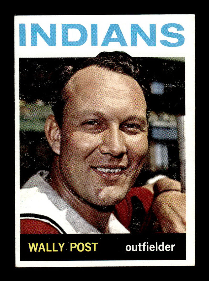 1964 Topps #253 Wally Post Cleveland Indians EX HOF-10006037